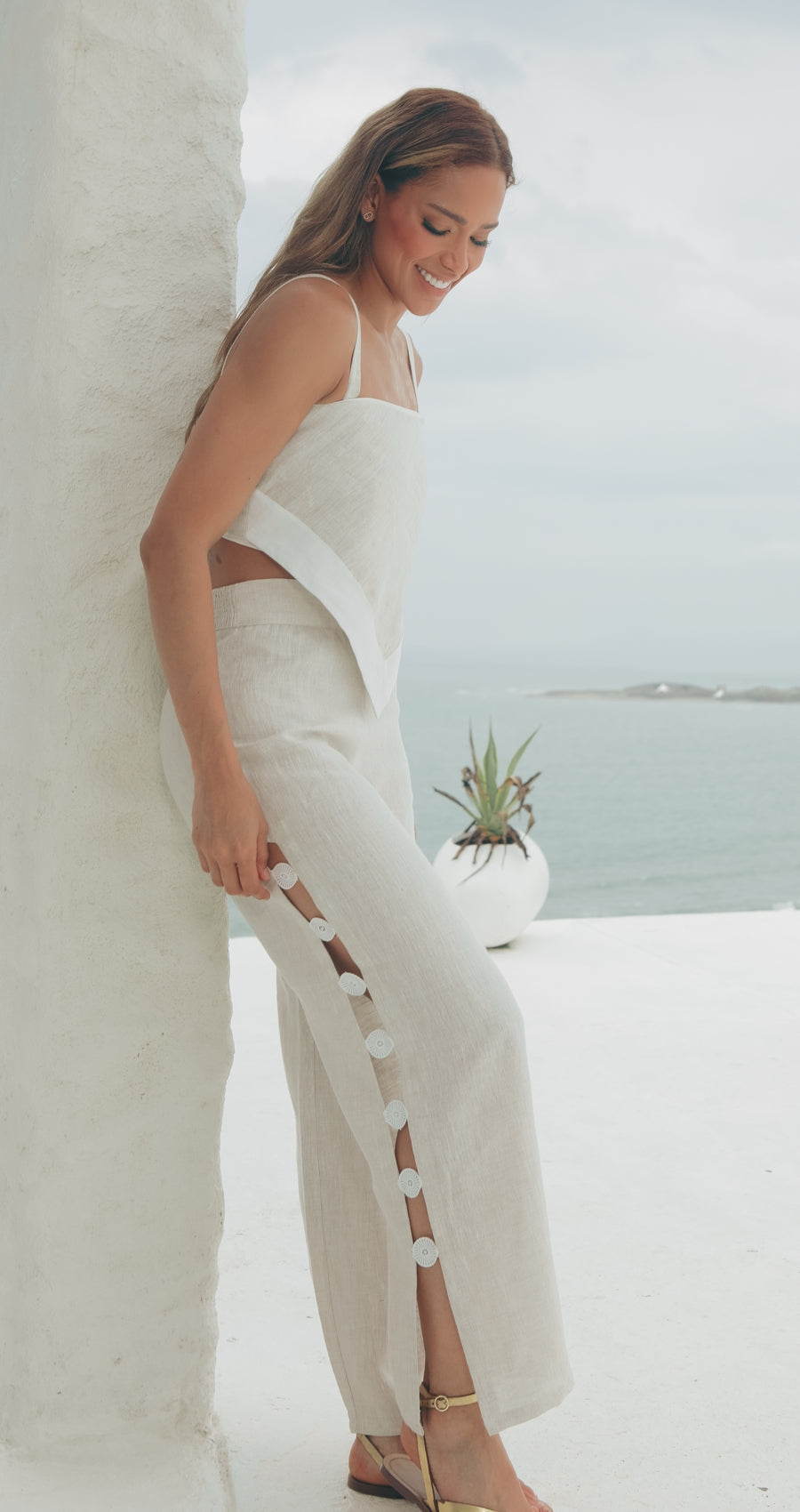 Top Triangulo Avena Andrea Tovar