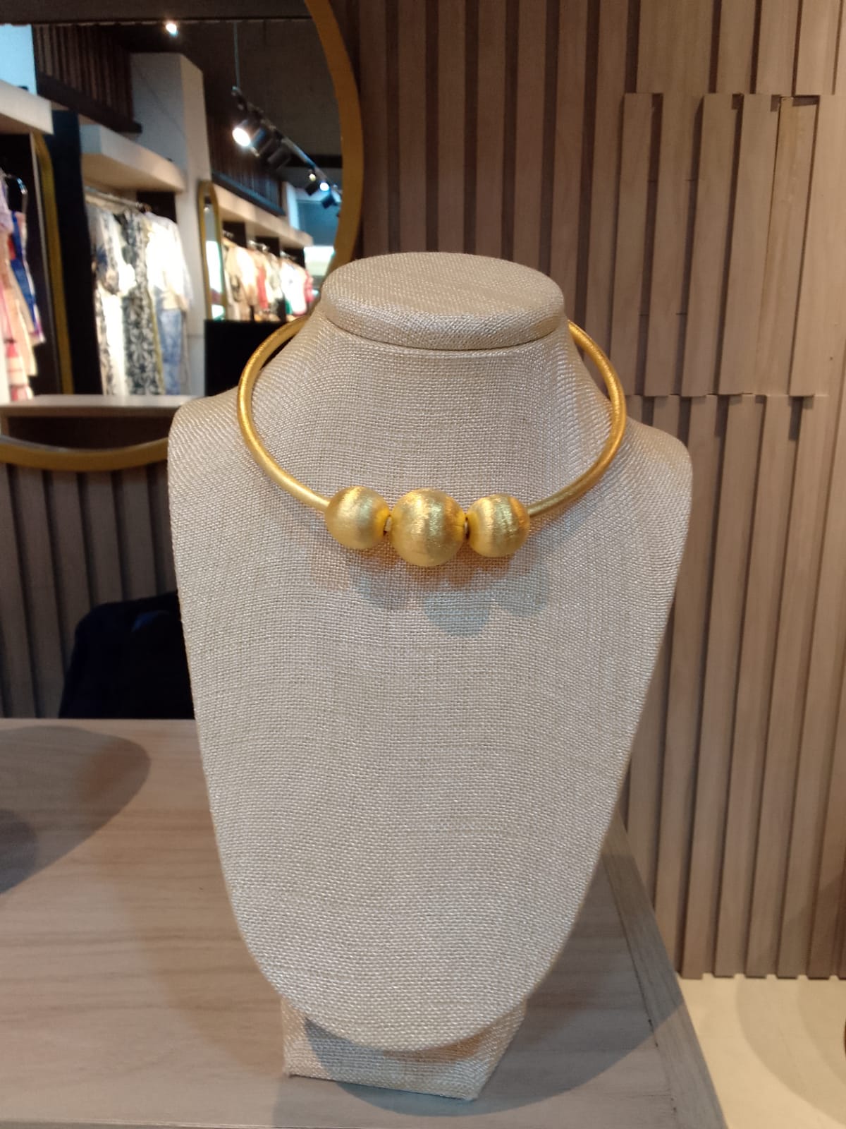 Choker Tres Bolas - Duo Mar