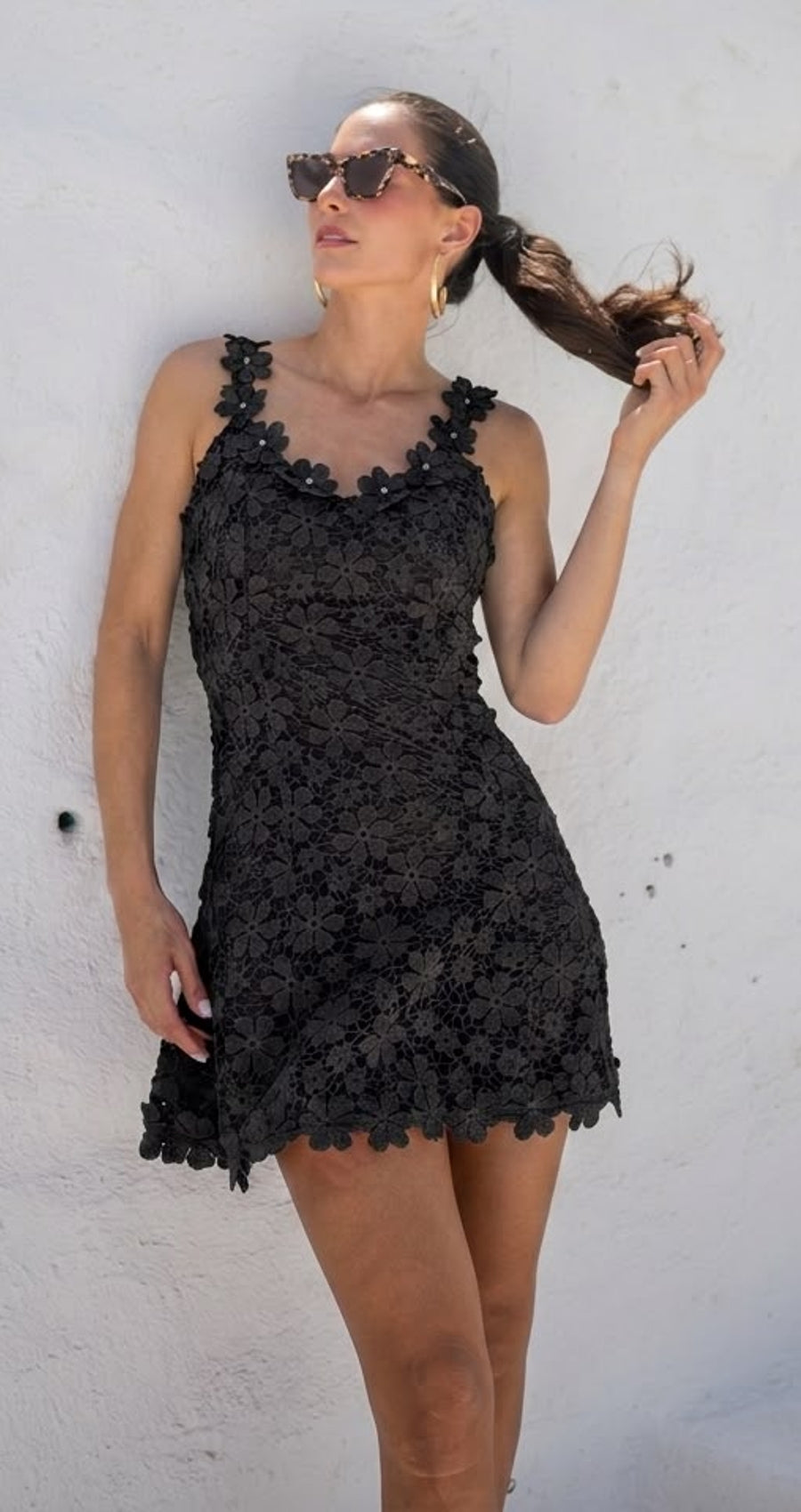 Vestido Corto Negro